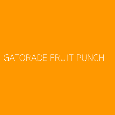 Product GATORADE FRUIT PUNCH