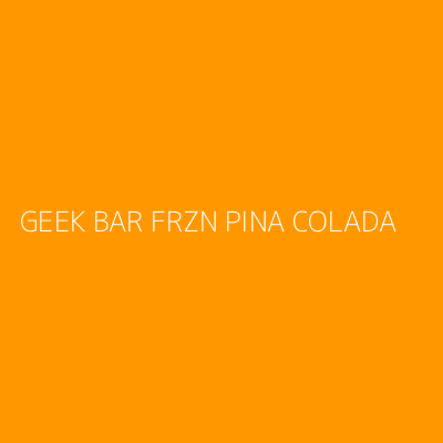 Product GEEK BAR FRZN PINA COLADA