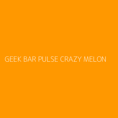 Product GEEK BAR PULSE CRAZY MELON