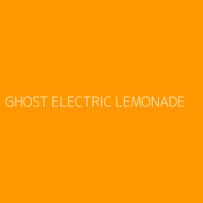 Product GHOST ELECTRIC LEMONADE