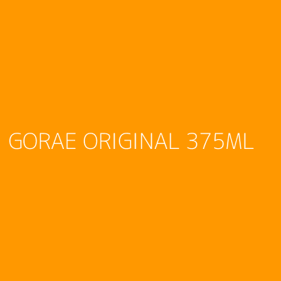 Product GORAE ORIGINAL 375ML