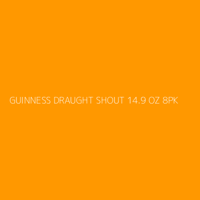 Product GUINNESS DRAUGHT SHOUT 14.9 OZ 8PK