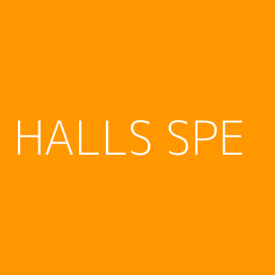 Product HALLS SPE