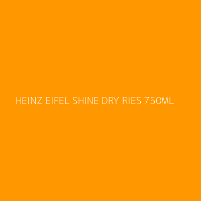 Product HEINZ EIFEL SHINE DRY RIES 750ML