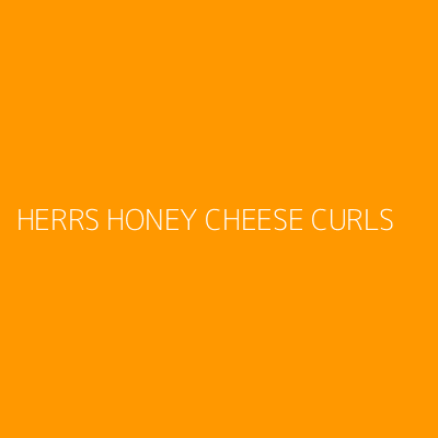 Product HERRS HONEY CHEESE CURLS