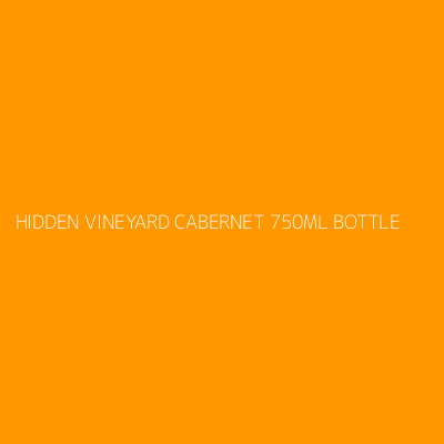 Product HIDDEN VINEYARD CABERNET 750ML BOTTLE