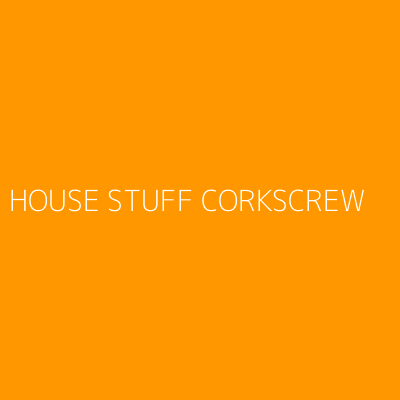 Product HOUSE STUFF CORKSCREW
