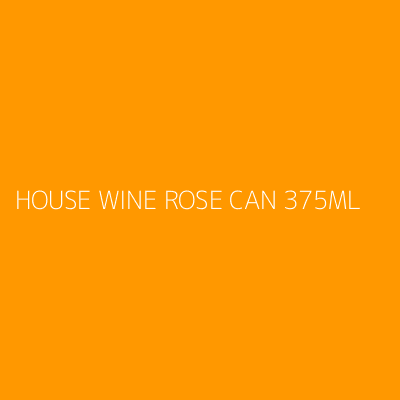 Product HOUSE WINE ROSE CAN 375ML