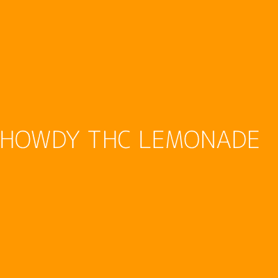 Product HOWDY THC LEMONADE