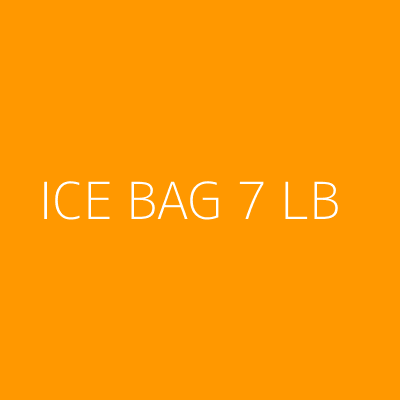 Product ICE BAG 7 LB