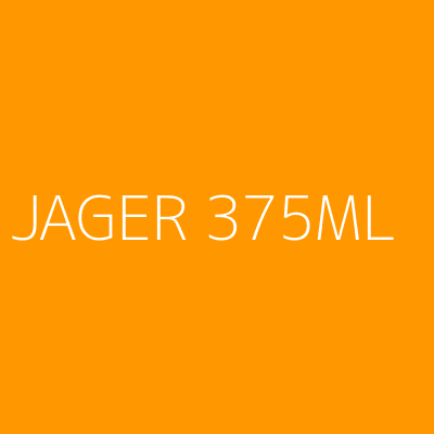 Product JAGER 375ML