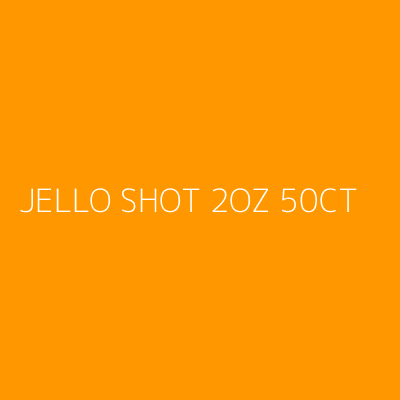 Product JELLO SHOT 2OZ 50CT