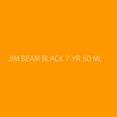 Product JIM BEAM BLACK 7 YR 50 ML