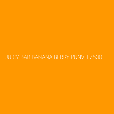 Product JUICY BAR BANANA BERRY PUNVH 7500