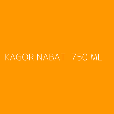 Product KAGOR NABAT  750 ML