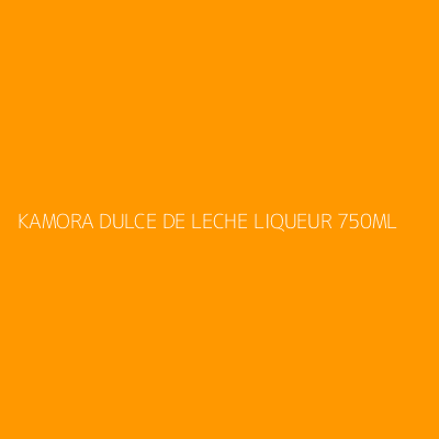 Product KAMORA DULCE DE LECHE LIQUEUR 750ML