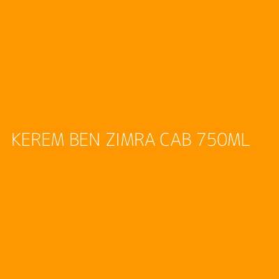 Product KEREM BEN ZIMRA CAB 750ML