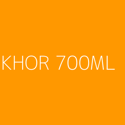 Product KHOR 700ML