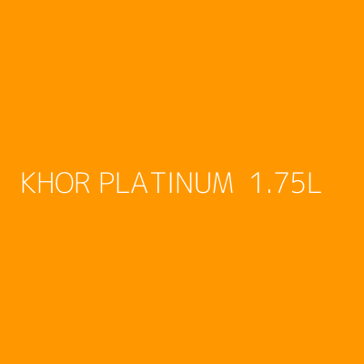 Product KHOR PLATINUM  1.75L