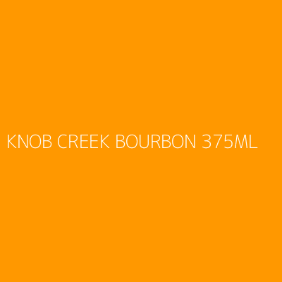 Product KNOB CREEK BOURBON 375ML