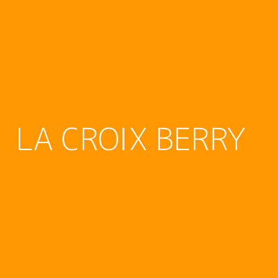 Product LA CROIX BERRY