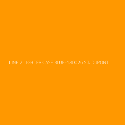 Product LINE 2 LIGHTER CASE BLUE-180026 S.T. DUPONT