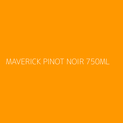 Product MAVERICK PINOT NOIR 750ML