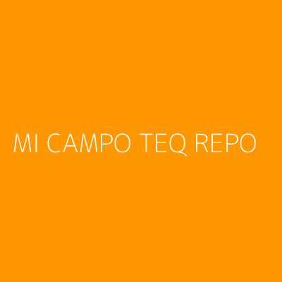 Product MI CAMPO TEQ REPO