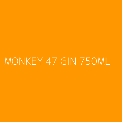 Product MONKEY 47 GIN 750ML