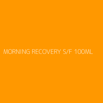 Product MORNING RECOVERY S/F 100ML