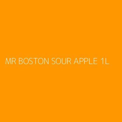 Product MR BOSTON SOUR APPLE 1L