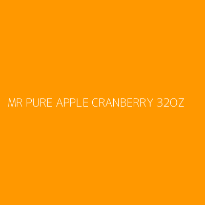 Product MR PURE APPLE CRANBERRY 32OZ