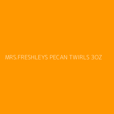 Product MRS.FRESHLEYS PECAN TWIRLS 3OZ