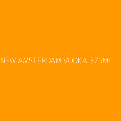 Product NEW AMSTERDAM VODKA 375ML