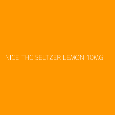 Product NICE THC SELTZER LEMON 10MG