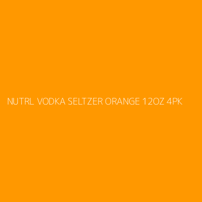 Product NUTRL VODKA SELTZER ORANGE 12OZ 4PK