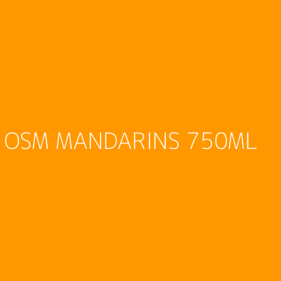 Product OSM MANDARINS 750ML