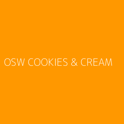 Product OSW COOKIES & CREAM