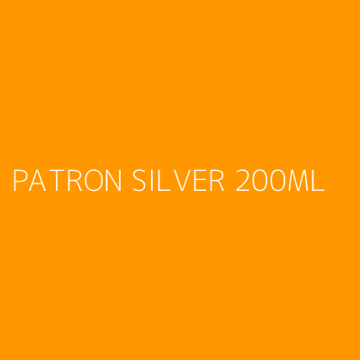 Product PATRON SILVER 200ML