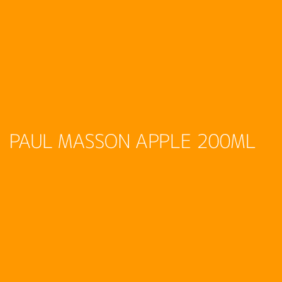 Product PAUL MASSON APPLE 200ML