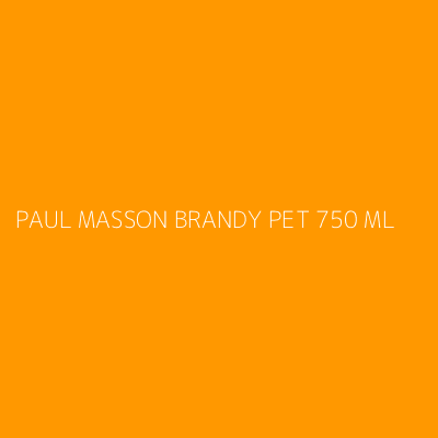 Product PAUL MASSON BRANDY PET 750 ML