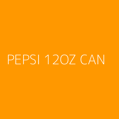 Product PEPSI 12OZ CAN