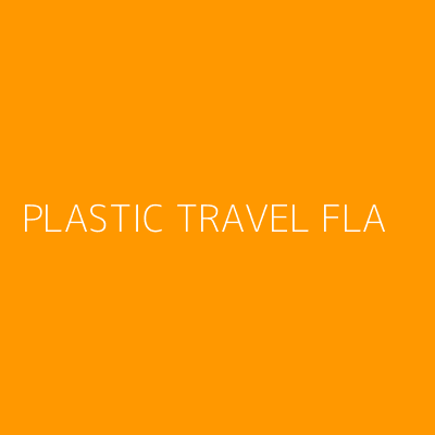 Product PLASTIC TRAVEL FLA