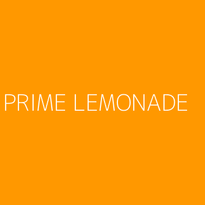 Product PRIME LEMONADE