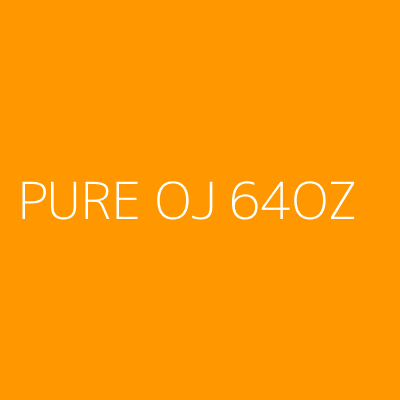 Product PURE OJ 64OZ