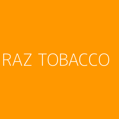 Product RAZ TOBACCO