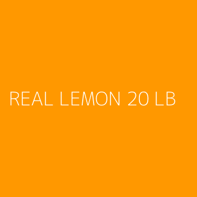 Product REAL LEMON 20 LB