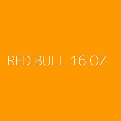 Product RED BULL 16 OZ