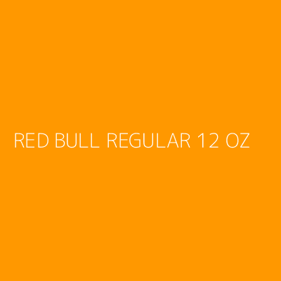 Product RED BULL REGULAR 12 OZ