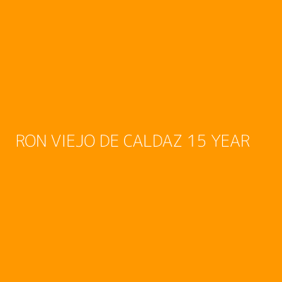 Product RON VIEJO DE CALDAZ 15 YEAR